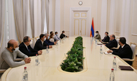 Президент Армен Саркисян принял группу депутатов фракции НС «Мой шаг»