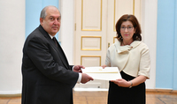 The newly-appointed Ambassador of Canada to Armenia presented her credentials to President Armen Sarkissian