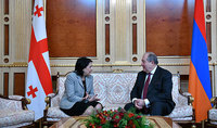 President of Georgia Salome Zourabichvili and Prime Minister Giorgi Gakharia congratulated President Armen Sarkissian on the occasion of the New Year and Christmas