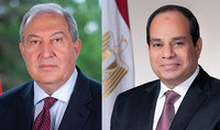 President of Egypt Abdel Fattah al-Sisi sent a congratulatory message to President Armen Sarkissian on the occasion of the New Year and Christmas