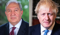 The Prime Minister of the United Kingdom Boris Johnson congratulated President Armen Sarkissian on the occasion of the New Year and Christmas