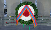 Tribute in Yerablur Military Pantheon