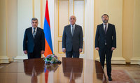 
В резиденции Президента Республики состоялась церемония по случаю приведения к присяге судей