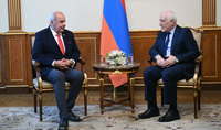President Vahagn Khachaturyan received Ambassador of Georgia to Armenia George Sharvashidze