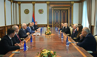 President of the Republic Vahagn Khachaturyan received William Bill Poucher, the head of the ICPC Foundation