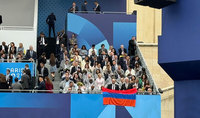 President of the Republic Vahagn Khachaturyan took part in the official opening ceremony of the Olympic Games in Paris