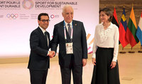 
Le président Vahagn Khatchatourian a participé au sommet Le sport au service du développement durable