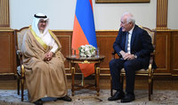 President of the Republic Vahagn Khachaturyan received the Ambassador of Kuwait to Armenia Nawaf Al-Enezi