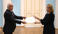 Newly appointed Ambassador of Germany to Armenia Claudia Bush presented her credentials to President Vahagn Khachaturyan