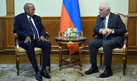 President of the Republic Vahagn Khachaturyan received Ambassador of Sierra Leone to Armenia Alie Badara Kamara