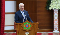 President of the Republic Vahagn Khachaturyan participated in the presentation of the reissuing of the works of Magtymguly Fragi