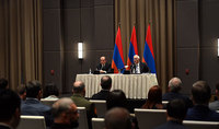 President Vahagn Khachaturyan met with representatives of the Armenian Community of Kazakhstan