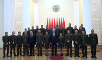 President Vahagn Khachaturyan delivered a lecture for the cadets of the Vazgen Sargsyan Military Academy