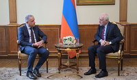 President Vahagn Khachaturyan received the Head of the European Union Delegation to Armenia, Vassilis Maragos