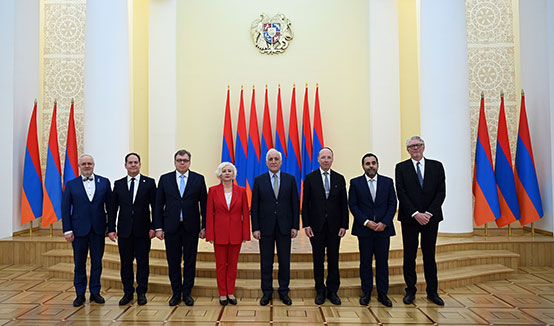 President of the Republic received the heads of Parliaments of Northern Europe-Baltic countries