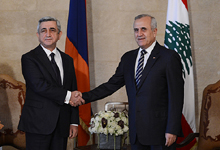 President Serzh Sargsyan concluded his official visit to the Republic of Lebanon