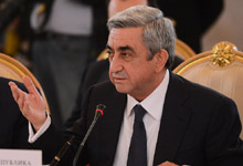 In Moscow, President Serzh Sargsyan participated at the session of the CSTO Collective Security Council