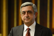 US Secretary of State John Kerry congratulated President Serzh Sargsyan on his re-election