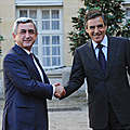President Serzh Sargsyan meets with the Prime Minister of France Francois Fillon--28.09.2011