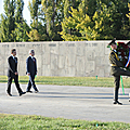 President Serzh Sargsyan and President of France Nicolas Sarkozy who arrived to Armenia on a state visit-06.10.2011
