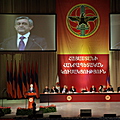 President Serzh Sargsyan, Chairman of the Republican Party of Armenia speaks at the 13th Convention of the RPA