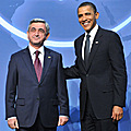 Presidents of Armenia and US at the Global Summit for Nuclear Safety