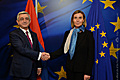 President Sargsyan’s meeting with the High Representative of the EU, Vice-President of the European Commission Federica Mogherini in Brussels