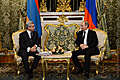 In the framework of his working visit to the Russian Federation, President Serzh Sargsyan met with the President of RF Vladimir Putin