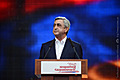 RA Presidential candidate Serzh Sargsyan speaks in the framework of his pre-election campaign 
