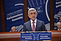 President Serzh Sargsyan, Strasbourg, the plenary session of the PACE