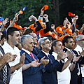 President Serzh Sargsyan at the ceremony of closing Baze-2010 gathering in Tsakhkadzor-27.08.2010