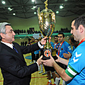 President Serzh Sargsyan attended the final match of mini-football tournament dedicated to the 125th birth anniversary of Garegin Nzhdeh-19.11.2011