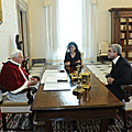 President Serzh Sargsyan meets with His Holiness Pope Benedict XVI in Vatican-12.12.2011