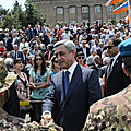 President Serzh Sargsyan participates at the festive events in Artsakh dedicated to May holidays