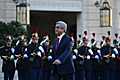 President Serzh Sargsyan during his working visit to France