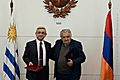 President Serzh Sargsyan and Uruguayan President Jose Mujica during the RA President’s state visit to Uruguay 