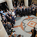 President Serzh Sargsyan at the official ceremony of the inauguration of the new scientific complex of Matenadaran-20.09.2011