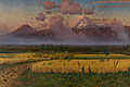 Gevorg Bashinjaghian – "Ararat and the field" - 1920