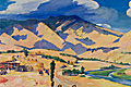 Martiros Sarian – "Armenian collective farm landscape" – 1947