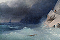 Hovhannes Aivazovsky – "Storm at the rocky shores" - 1875