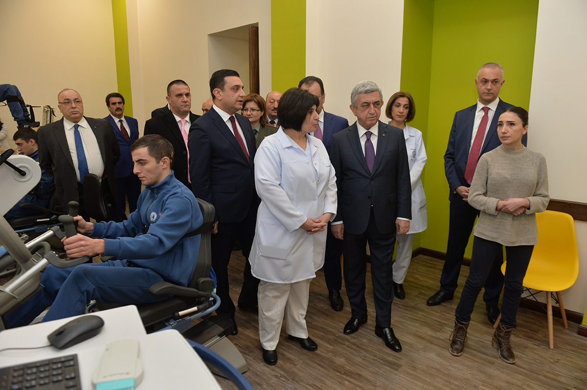 President visits Homeland Defender’s Rehabilitation Center - Press ...